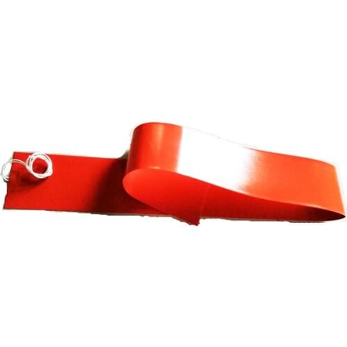 240V 600W 150*2000*1.5mm silicone band heater for machine 1000mm lead wire