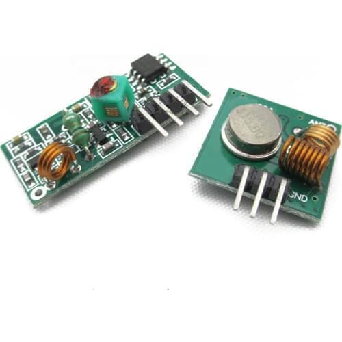 5 pair (10pcs) 315MHz super-regenerative module wireless transmitter module burglar alarm transmitter receiver