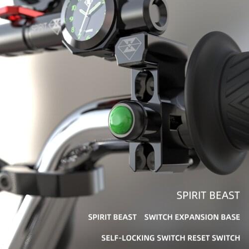 Motorcycle switch accessories bike lights switch motocross speaker push Button motor On-off diy tool start stop free shipping
