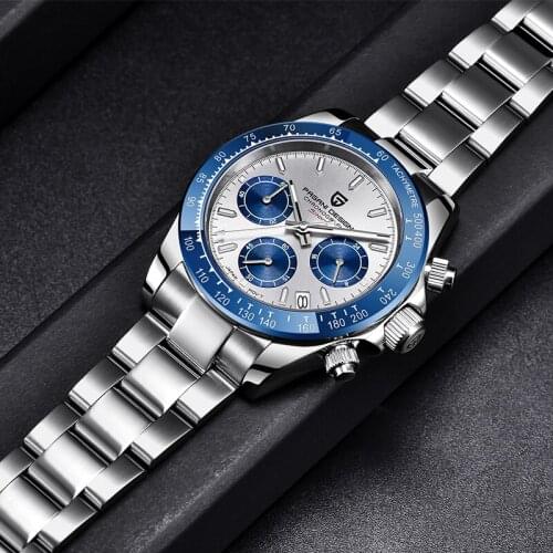 2021 pagani design New sapphire watch High Quality Stainless Steel Luxury Mechanical Men Waterproof Male Clock montre homme 1644