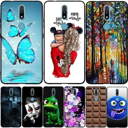For Nokia 2.4 Nokia2.4 TA-1277 TA-1275 TA-1274 TA-1270 Case Soft Silicone TPU Kids Coque For Nokia 2.4 Nokia2.4 Cover Funda