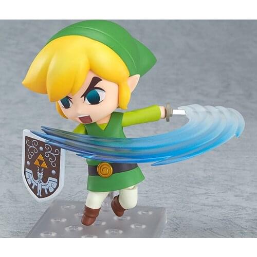 Zelda Anime Figures #413 Link Majoras The Wink Waker Cute PVC Toys Action Figurals Changed Face Brinquedos Figma Model Juguetes
