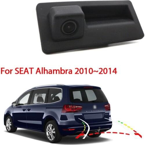 For Suitable SEAT Alhambra 2010~2014 full HD Starlight Night Vision Car Rear View Rear View Camera