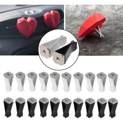 10Pcs Auto Air Conditioner Car Outlet Perfume Clips Vent Clip Auto Accessories