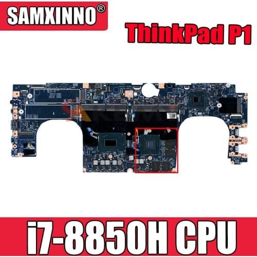 For Lenovo ThinkPad P1 laptop motherboard 17870-1 448.0DY04.0011 W/ i7 8850H FRU 01YU931 01YU932 01YU670 01YU941 01YU687