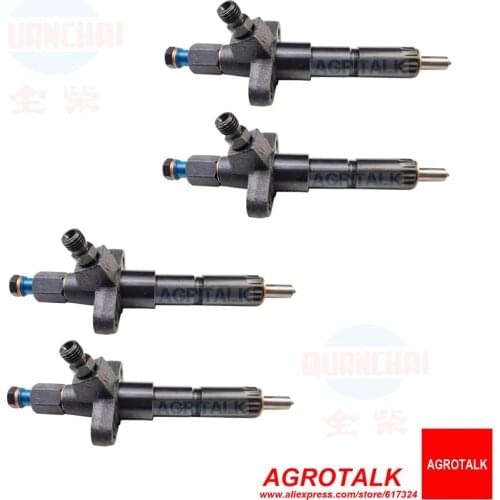 Set of fuel injectors for direct injectiton engine Quanchai QC380 /QC385 / QC480 / QC485 / QC490T /QC495T, part number