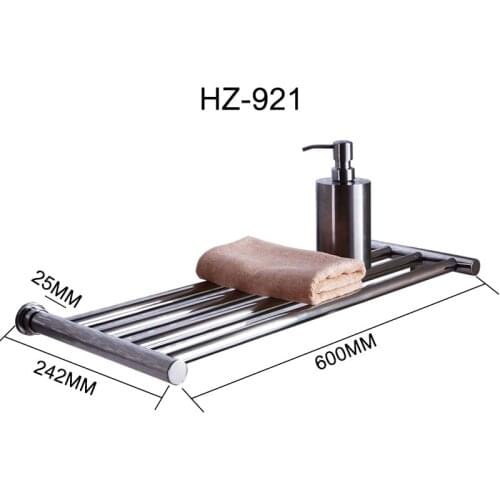 Single layer electric heated towel rail warmer stainless steel bathroom shelf dryer towels Rack Dryer 921A