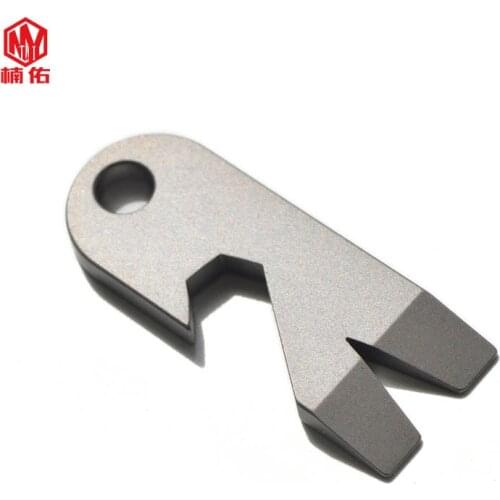 Titanium Alloy Bottle Opener Multi-function MINI Small Crowbar EDC Outdoor Self-defense Tool
