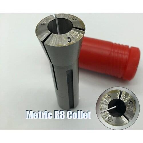 High Precision 1Pcs Metric R8 Collet Clamping Size 3mm 65Mn Steel Collet Chuck for CNC Engraving Machine & Milling Lathe Tool