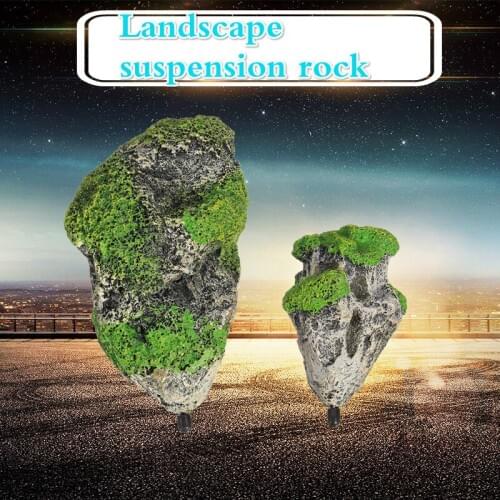 Floating simulation stone artificial floating stone fish tank landscape aquarium decoration pumice rockery