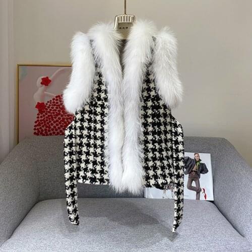 TOPINEUP Women's Fur Vests