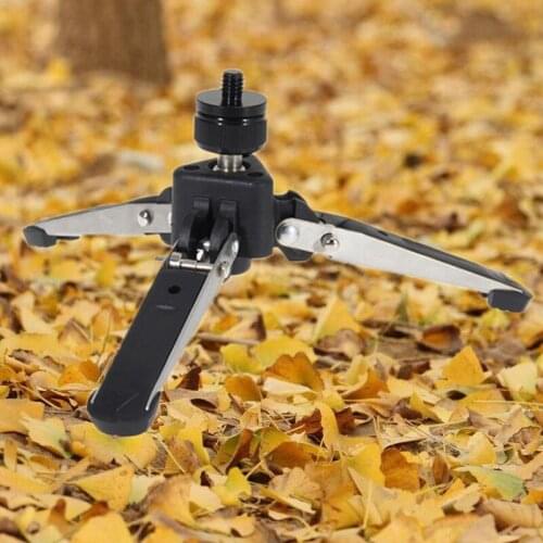 Universal Video Monopod Stand Base Monopod Tripod Mini Three Feet Support for DSLR Monopod with 3/8'' Screw