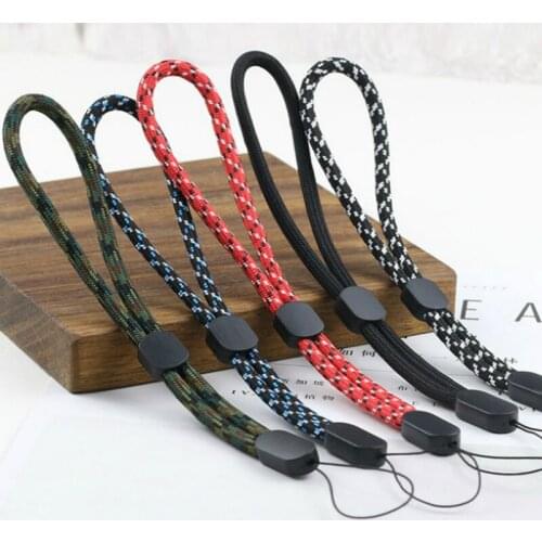 1000pcs Braided Adjustable Hand Wrist Lanyard Strap String for USB Flash Drives Keys Keychains ID Name Tag Badge Mixed Color