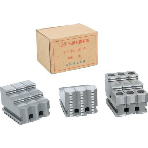 160 165 200 250/250C Three-jaw chuck, jaws, positive jaws, reverse jaws, soft jaws, movable jaws, separating jaws