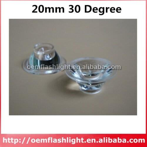 20mm 30 Degree LED Lamp Lens - 1p