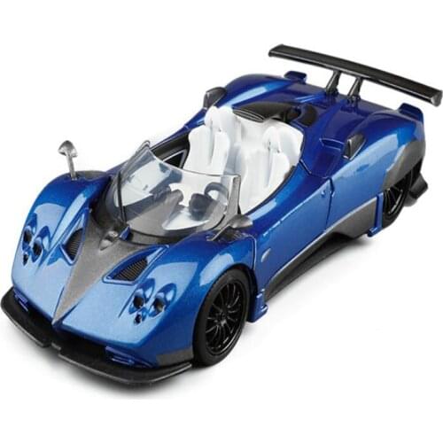 5 Inch Scale Metal Model Car Pagani Zonda Toy Car Collection Display Model Roadster Alloy Toy Boys Gifts Toys For Children