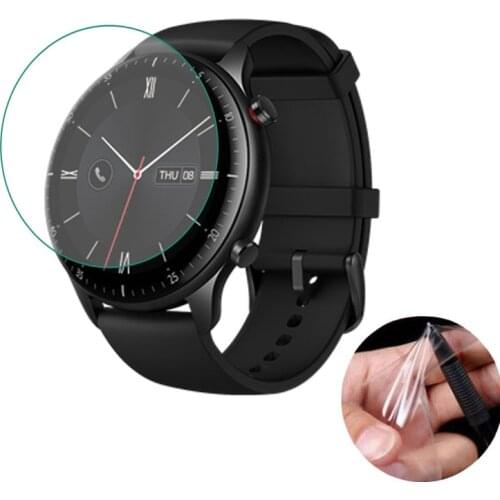5pcs Soft TPU Protective Film For Amazfit GTR2/2E/2 LTE GTR 2/2E/2LTE Watch Full Screen Protector Cover Smartwatch Protection