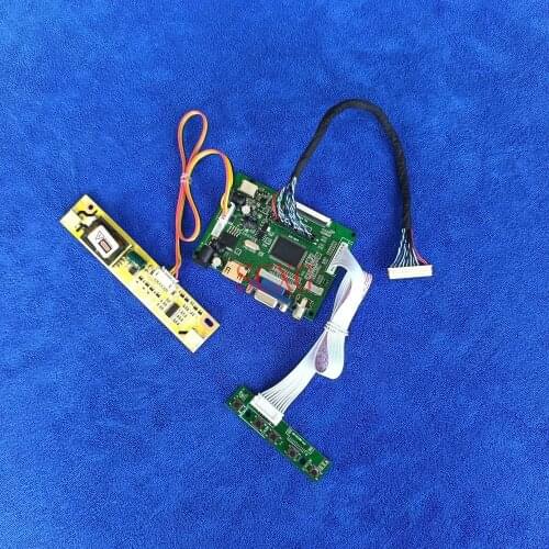 AV VGA HDMI-compatible Fit TX39D80VC1GAA/LQ154K1LA5E/QD15TL08 1280*800 LCD controller drive board 2CCFL monitor 30-Pin LVDS Kit