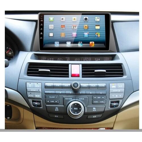 10.1 Inch Car Fascia For Honda Accord Fascias Audio Fitting Adaptor Panel Frame Kits Car DVD Frame Dashboard