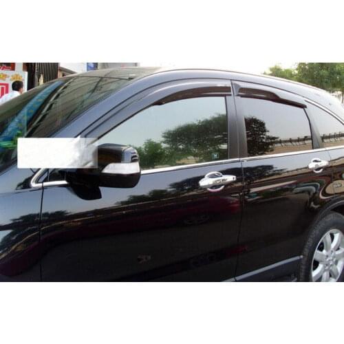 For 2007 2008 2009 2010 2011 Honda CRV CR-V Acrylic Mugen Style Window Vent Visor 4pcs
