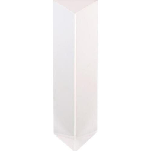 Physics Education Prism Precision Optical Glass 4 inches-ABUX