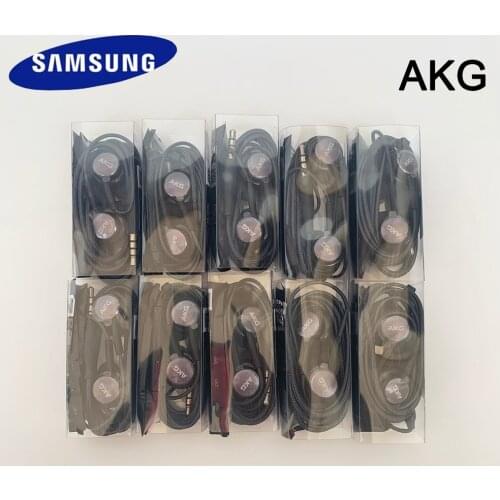 Samsung AKG Earphone 3.5mm In-ear with Mic wired headset Wholesale 5/10/15/20/50 Pieces for Xiaomi Samsung Galaxy s10 S9 S8 S6