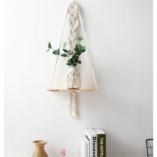 New Hand-woven Pendant Macrame Wall Hanging Art Woven Tapestry Bohemian Crafts Decoration Gorgeous Tapestry For Home Bedroom
