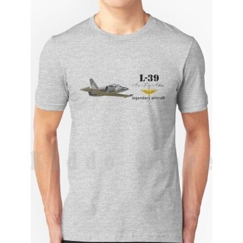 L-39 T Shirt Print For Men Cotton New Cool Tee Sibosssr L 39 Plane Fighter Bomber Pilot Plans Airplane Training Aero L 29