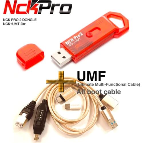 Original NCK Pro 2 Dongle NCK Dongle + UMT Dongle 2 IN 1 function+Umf Cable (all In One Cable ) Free shipping