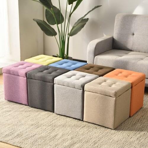 Pick up the stool adult sofa square chair artifact box furniture storage bench kids furniture squatty potty vanity saddle stool