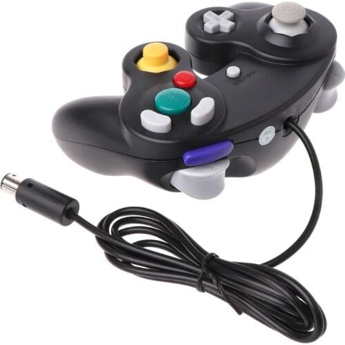 NGC Wired Game Controller GameCube Gamepad for WII Video Game Console Control with GC Port N84A