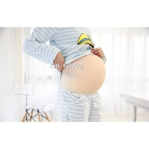 Twins 5~7 Month realistic false pregnancy fake baby stomach silicon belly