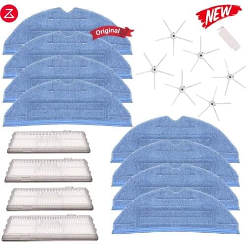 Roborock S7 s7max s7maxv vacuum sweeping robot accessories filter screen,Pentagonal side brush original vibration cleaning mop