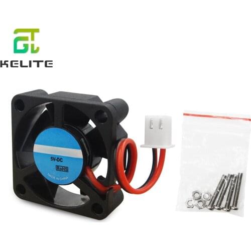 Raspberry PI Fan, Active Cooling Fan for Customized Acrylic Case / 5V plug-in and play / Support raspberry pi model B Plus B