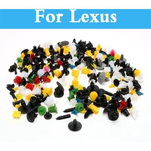 200pcs Car Cable Mount Clamp Clips Plastic Auto Wire Tie For Lexus Lfa Ls Lx Nx Rc Rc F Rx Sc Ct Es Gs Gs F Gx Hs Is Is F