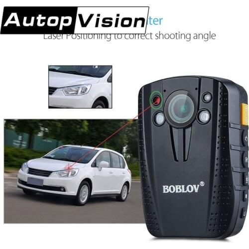 32GB GPS 2inch Body Worn Camera HD 1296P DVR Video Security Cam IR Night Vision Wearable Mini Camcorders AIT Police Camera