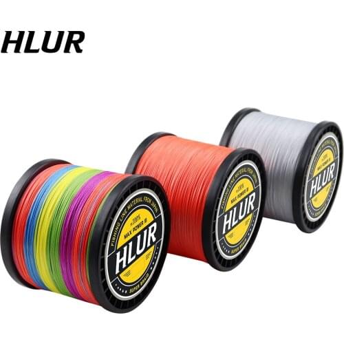 4 Strands 300M Multicolor Braided Fishing Line Sea Saltwater Carp Fishing Weave Extreme 100% PE HLUR