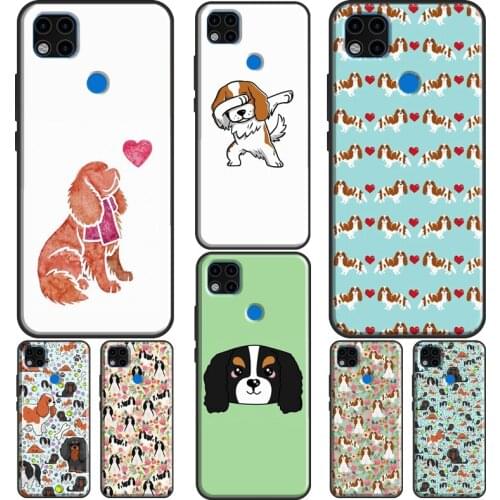 Cavalier King Charles Spaniel Phone Case For Xiaomi Redmi Note 10 Pro 8T 9S 8 9 Pro Cover For Redmi 9 9T 9A 9C 7A 8A K40