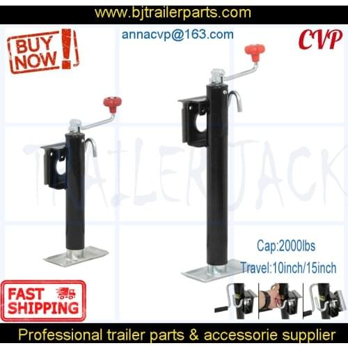 CVP Quality Trailer Jack TJB-2002-B Swivel Weld-on Camper RV Parts Caravan Accessories Stands Support Legs
