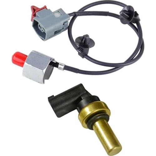 Detonation Knock Sensor for Mazda 2 2011-2014 & Car Water Temperature Sensor for Chevrolet Buick Mercedes Benz Etc