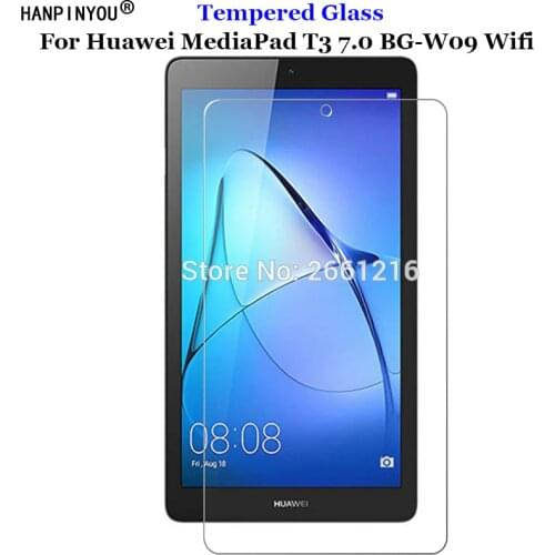 For Huawei MediaPad T3 7.0 BG2-W09 Wifi Tempered Glass 9H 2.5D Premium Screen Protector Film