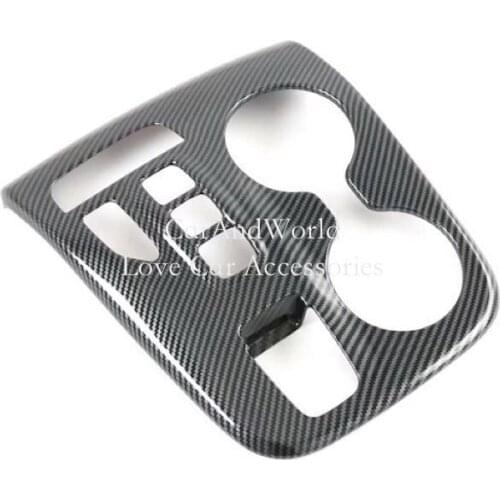 For Hyundai Tucson NX4 2021 2022 Interior Console Gearbox Shift Knob Water Cup Gear Frame Cover Trims Car Garnish Accessories