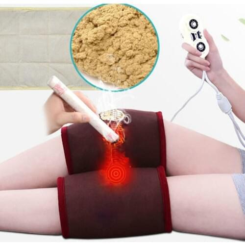 Electric Hot Care Knee Electronic Moxibustion Pad Household Chinese Medicine Tool Warm Palace Bag Physiotherapy Compress