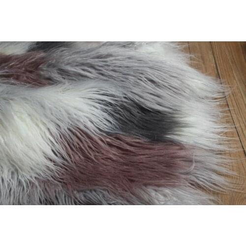 Imitation wool fox plush cloth,Photography display background fabric,Sofa cushion material,160cm*45cm(half yard)/pcs