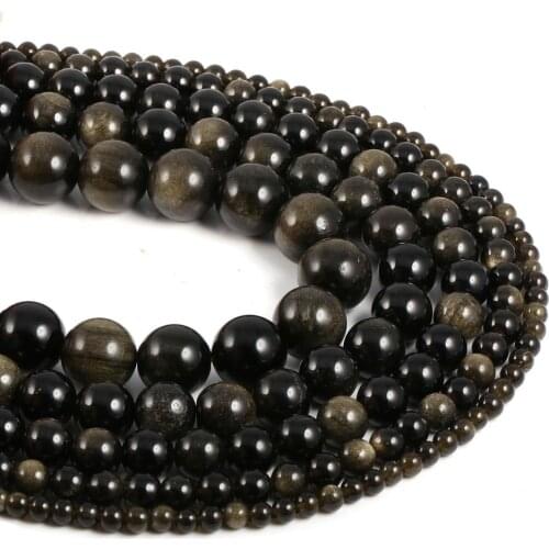 Natural Chert Round Loose Beads 4 6 8 10 12 MM Pick Size for Jewelry Making 15" Strand