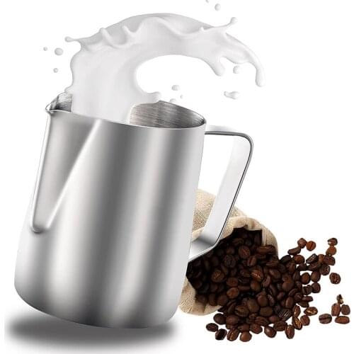 150/350/600ml Milk Frothing Pitcher Stainless Steel Espresso Coffee Barista Craft Latte Art Milk Cream Cup Frothing Jug Pitcher
