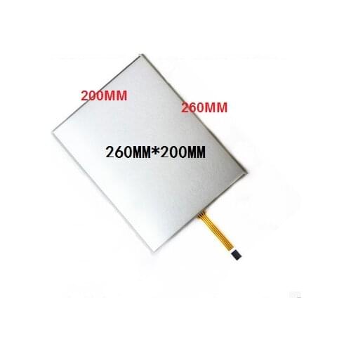 New 12.1 inch 4 wire resistive touch screen 12 inch 260*200 mm 4 line touch panel