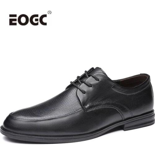 Soft Natural Leather Shoes Men Top Quality Soft Anti-Slip Rubber Casual Shoes Flats Male Comfort Non Slip Walking Men Shoes