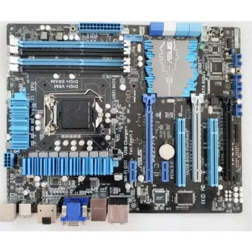 Original motherboard ASUS P8Z77-V LGA 1155 DDR3 for I3 I5 I7 22/32nm USB3.0 32GB Z77 desktop motherboard