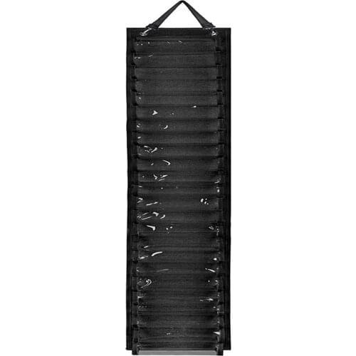 Closet DIY With 48 Roll Compartments Rack Transparent Craft Hanging Holder Storage Vinyl Organizer Over The Door Wall Mount